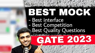 Which MOCK test is best for GATE 2023 Best MOCK✅ [upl. by Noffihc]