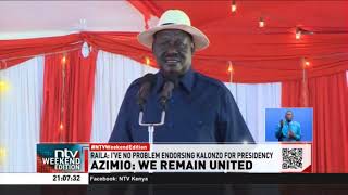 Raila I have no problem endorsing Kalonzo for the presidency [upl. by Notned768]