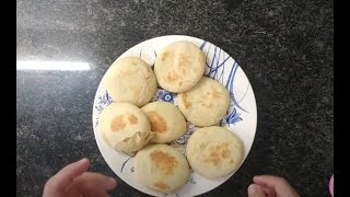 Receta de arepas andinas o arepas de trigo [upl. by Frum]