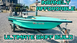 This HOMEMADE Micro Skiff is EXTREMELY Affordable [upl. by Uhayile]