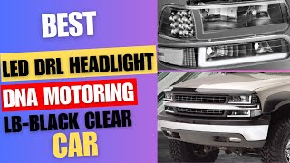 quotLED DRL Headlight Upgrade for 9902 Silverado  DNA Motoring Black Housing Lampsquot [upl. by Eileen784]