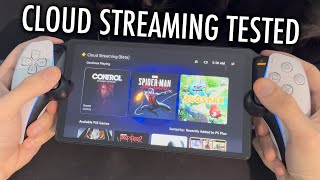 PlayStation Portal Cloud Streaming Beta Tested PS5 Games WITHOUT The Console [upl. by Burg]