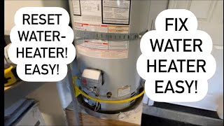 How To Reset Your Water Heater ￼ [upl. by Nell]