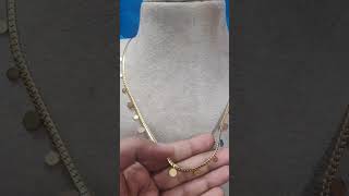 18kt gold plated anti tarnish necklace price350ampsitarablings [upl. by Eltsyrk]