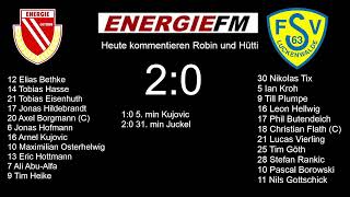 2 Spieltag FC Energie Cottbus  FSV Luckenwalde  13082022  13 Uhr [upl. by Ycniuqal]