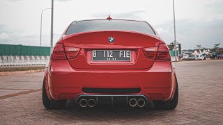 BMW 325i E90 N52B25 FULL VALVETRONIC EXHAUST BY TECHPRO EXHAUST [upl. by Lecram]