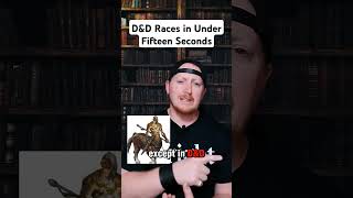 DampD Races dnd dnd5e rpg ttrpg dungeonsanddragons dungeonmaster gaming gamingvideos dmtips [upl. by Nyrehtak163]