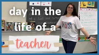 TEACHER VLOG  Day in the Life of a Middle School English Teacher [upl. by Abbub]