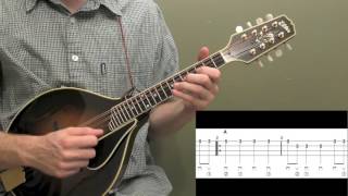 Clinch Mountain Backstep  Beginner Bluegrass Mandolin Lesson With Tab [upl. by Aset]