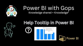 How to use Help Tooltip in Power BI  Power BI with Gops [upl. by Eidoj]