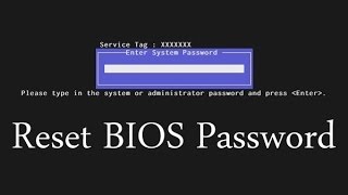 How to Reset BIOS Password [upl. by Tekla]