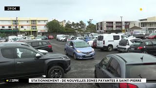 La ville de SaintPierre étend sa zone de stationnement payant [upl. by Rosmunda]