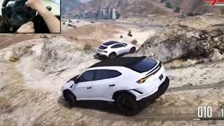 Robbing 2024 Lamborghini Urus Performante from MAFIA CONVOY in GTA 5  Offroading Gameplay [upl. by Salzhauer]