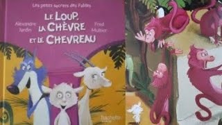 Aujourdhui je bouquine Le Loup la chèvre et le chevreau 🐐 [upl. by Eedrahc]