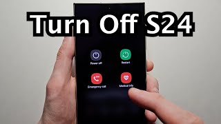 How to Turn Off amp Set Up Power Button  Samsung Galaxy S24  S24  S24 Ultra [upl. by Patt]