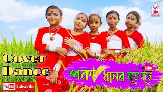 Poka Dhanor Maje Maje  Cover Dance  Manjyotsna Mahanta Goswami [upl. by Afira]