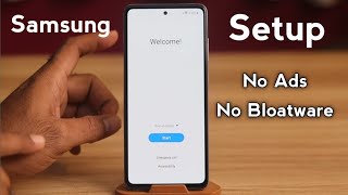 Samsung Setup Ads amp bloatware free experience  Samsung Ads Problem Fix 100 [upl. by Brink825]