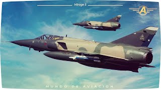 Dassault Mirage 5 y 50  Deltas de ataque [upl. by Colon639]