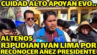 ABOGADO VLADIMIR OCHOA LA CIUDAD DEL ALTO PIDEN QUE EVO MORALES VUELVA GOBERNAR BOLIVIA [upl. by Isidore]