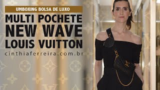 Minha bolsa nova  Unboxing Multi Pochete New Wave Louis Vuitton [upl. by Camella]