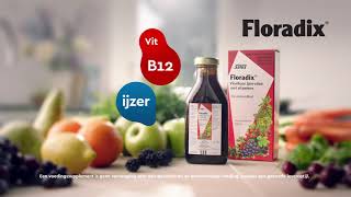 Floradix  Vloeibaar ijzerelixer met vitamines  Ijzersterk bij vermoeidheid [upl. by Ihsorih932]