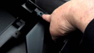 2007 Toyota Tundra center console removal and access to Yaw Sensor part 2 [upl. by Shaffert68]