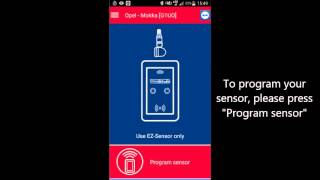 TPMS EZsensor Pad  Programming Video [upl. by Gayel]