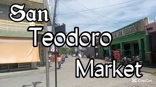 SAN TEODORO MARKET POBLACION [upl. by Aeslehc638]