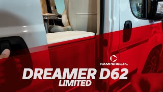 Kampervan prawie jak półintegra Dreamer D62 Limited  kamperecpl [upl. by Nordin]