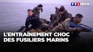 Découvrez lentraînement choc des fusiliers marins｜TF1 INFO [upl. by Stoneman943]