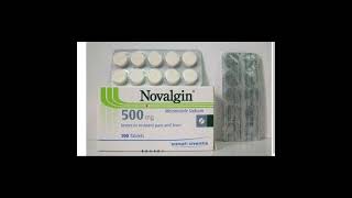 Novalgin 500 mg Tablet Novalgin Novalgin Nedir Novalgin Niçin Kullanılır ilaç ağrıkesici [upl. by Galatia987]