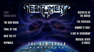 TESTAMENT  The New Order  Remastered 2024 OFFICIAL FULL ALBUM STREAM [upl. by Farand]