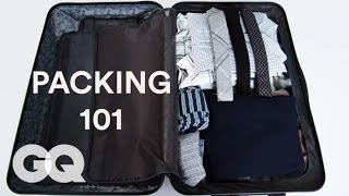 How to Pack a Suit in 6 Seconds [upl. by Ylrebmek]