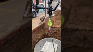 Water tank 3000 l ✅ bigwork power viralvideo excavator construction [upl. by Mot717]