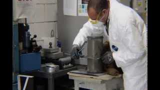 ASTM C39 Concrete Compression testing and ASTM C 617  Non Tutorial Video [upl. by Eivla351]