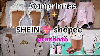 COMPRINHA DA SHOPPE E DA SHEM PRESENTE 🎁 GRATIDÃO MEU DEUS 🙏 [upl. by Lambrecht]