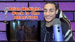 Brian McKnight  Back at One REACTION VIDEO [upl. by Ynned]