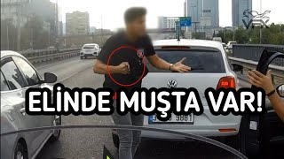 Polisin Önünde Birbirine Girdiler Türkiyedeki Motorcu Olayları [upl. by Egoreg]