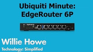 Ubiquiti Minute 5 EdgeRouter 6P Early Access [upl. by Aleb]