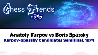 Anatoly Karpov vs Boris Spassky • KarpovSpassky Candidates Semifinal 1974 [upl. by Ruth]