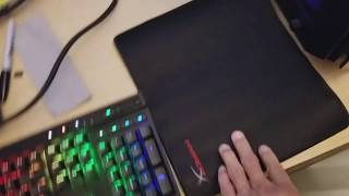 Kingston Hyper X Fury S Mouse Pad Unboxing and Review [upl. by Burford654]