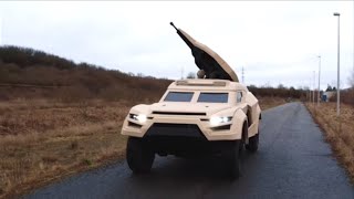 John Cockerill Defense unveils futuristic armored vehicle quotCockerill iXquot [upl. by Ttik]