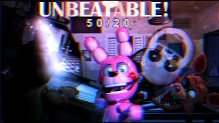 Ultimate Custom Night  5020 top 100 Max Mode Beaten [upl. by Catherin617]