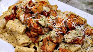 Creamy Pesto Chicken Pasta Recipe  30 Minute Meal [upl. by Garrison]