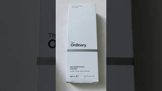 The Ordinary Glycolipid cream cleanser review theordinary skincare new review shorts [upl. by Zitah]