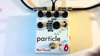 Red Panda Particle  tremolo  chopping up guitar [upl. by Scarito]