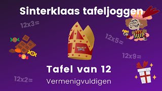 Project Move  Sinterklaas tafeljoggen  tafel van 12  vermenigvuldigen [upl. by Atiseret]