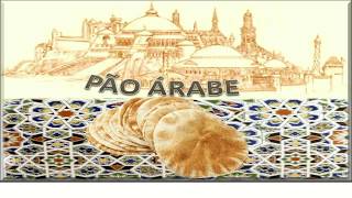 PÃO ÁRABE PÃO SÍRIO SUPER FÁCIL DE FRIGIDEIRA [upl. by Ahrendt]