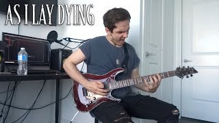 As I Lay Dying  My Own Grave  GUITAR COVER FULL NEW SONG 2018 [upl. by Radman]