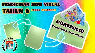 PENDIDIKAN SENI VISUAL TAHUN 6  PORTFOLIO PENDIDIKAN SENI VISUAL KSSR SEMAKAN MS 67 [upl. by Olumor]